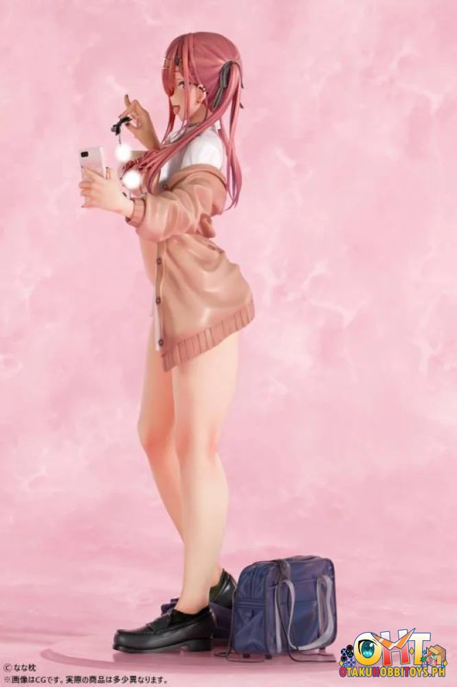 Insight 1/5 Red-Haired Gyaru-Chan Bare Face Ver. Original Character by Nanamakura Scale Figure