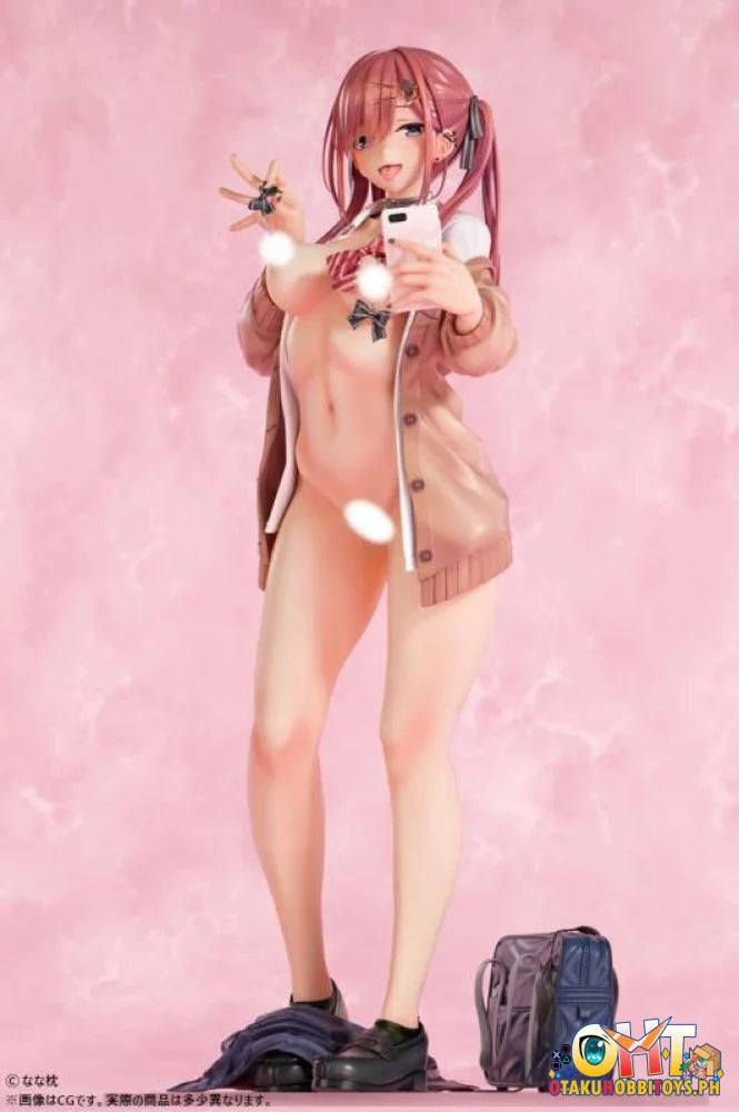 Insight 1/5 Red-Haired Gyaru-Chan Bare Face Ver. Original Character by Nanamakura Scale Figure