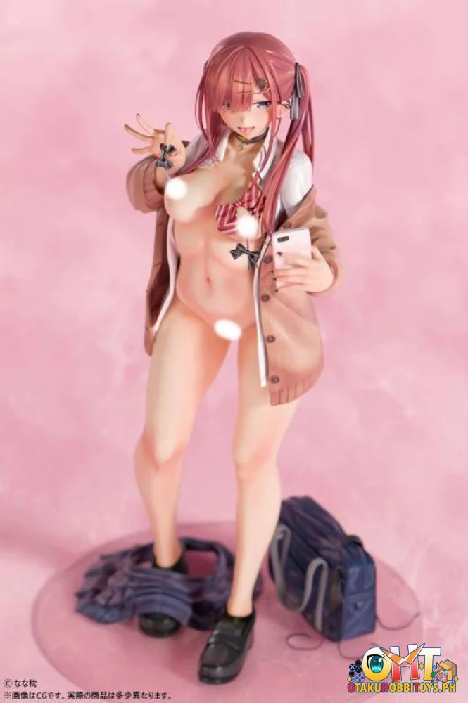 Insight 1/5 Red-Haired Gyaru-Chan Bare Face Ver. Original Character by Nanamakura Scale Figure