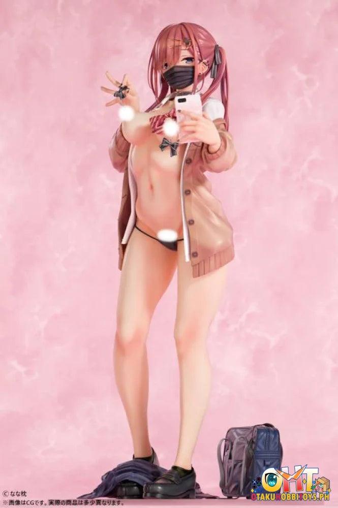 Insight 1/5 Red-Haired Gyaru-Chan Mask Ver. Original Character by Nanamakura Scale Figure