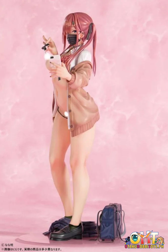 Insight 1/5 Red-Haired Gyaru-Chan Mask Ver. Original Character by Nanamakura Scale Figure