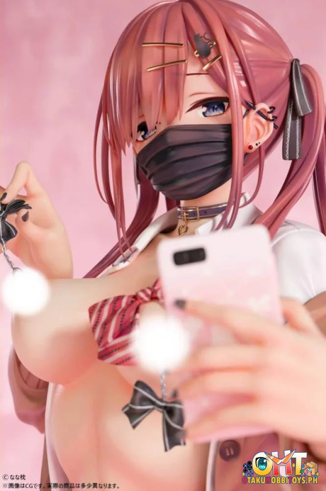 Insight 1/5 Red-Haired Gyaru-Chan Mask Ver. Original Character by Nanamakura Scale Figure