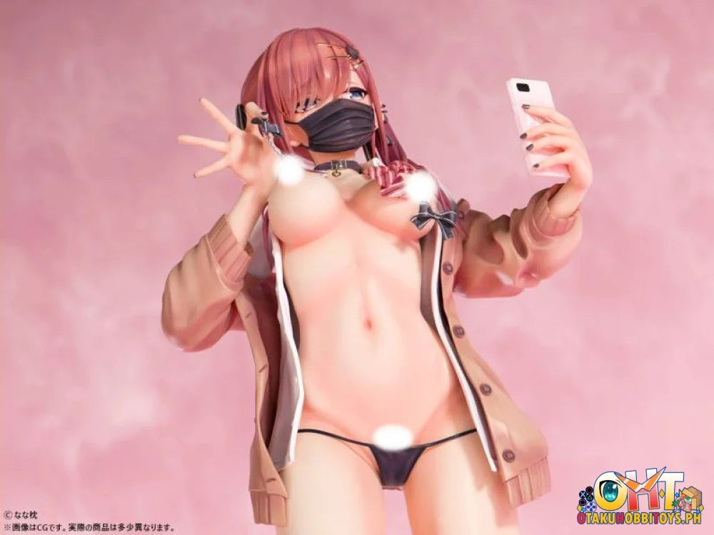 Insight 1/5 Red-Haired Gyaru-Chan Mask Ver. Original Character by Nanamakura Scale Figure