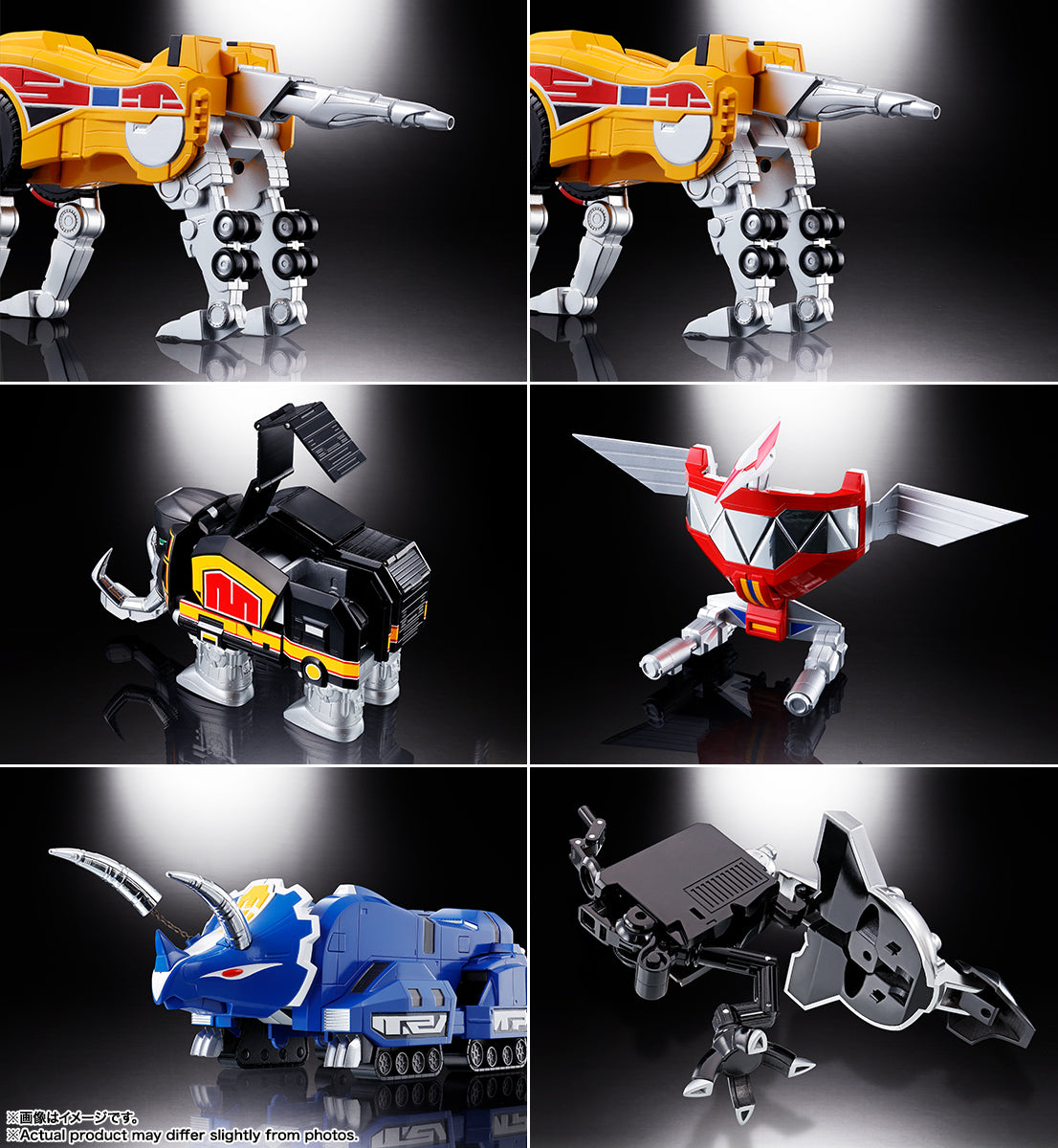 Bandai SOUL OF CHOGOKIN GX-72 DAIJYUJIN & GX-78 DRAGON CEASER