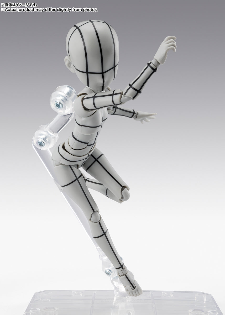 Bandai Non-Characters S.H.Figuarts BODY CHAN -KEN SUGIMORI- WIRE FRAME (Gray)
