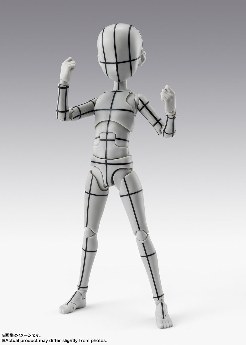 Bandai Non-Characters S.H.Figuarts BODY KUN -KEN SUGIMORI- WIRE FRAME (Gray)