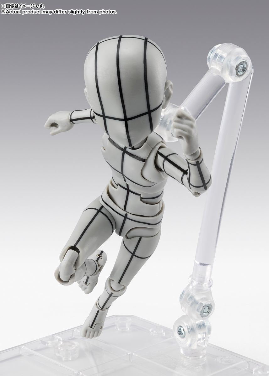 Bandai Non-Characters S.H.Figuarts BODY KUN -KEN SUGIMORI- WIRE FRAME (Gray)