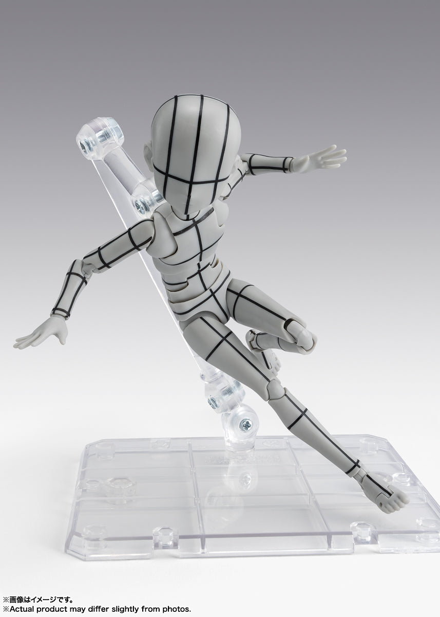 Bandai Non-Characters S.H.Figuarts BODY KUN -KEN SUGIMORI- WIRE FRAME (Gray)