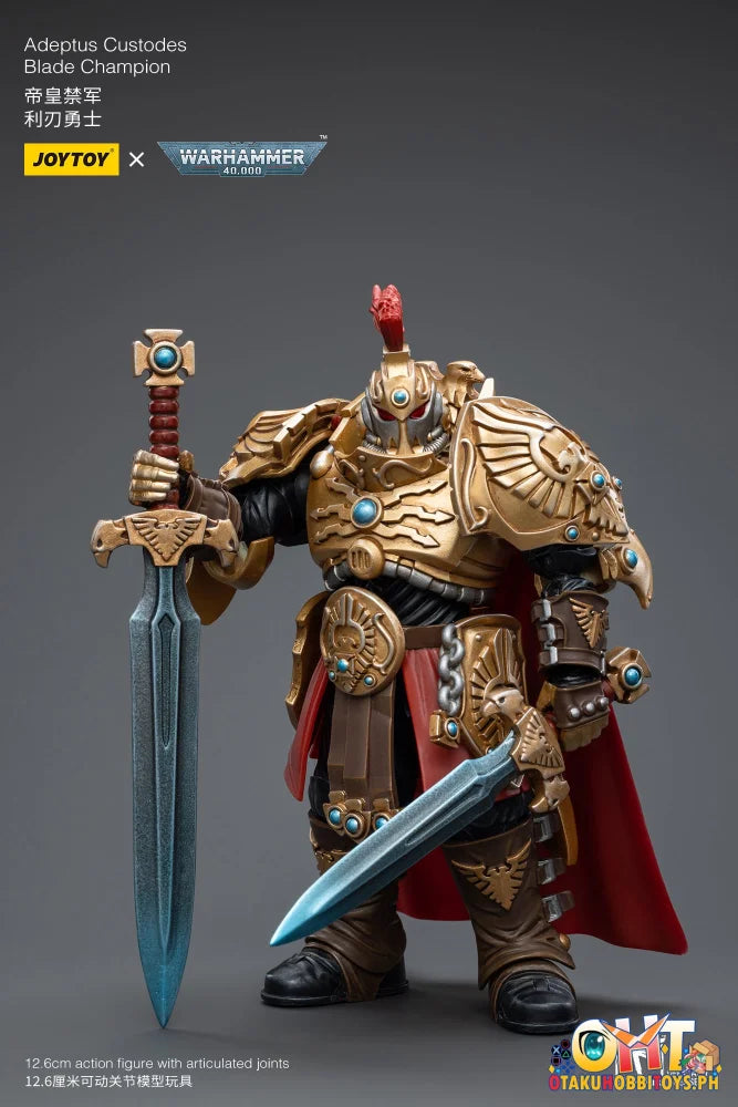 Joytoy 1/18 Adeptus Custodes Blade Champion - Jt8124-R Articulated Figure