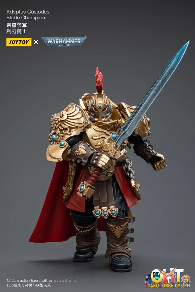 Joytoy 1/18 Adeptus Custodes Blade Champion - Jt8124-R Articulated Figure