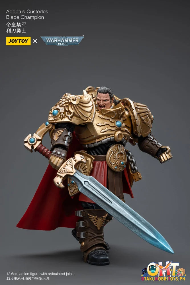 Joytoy 1/18 Adeptus Custodes Blade Champion - Jt8124-R Articulated Figure
