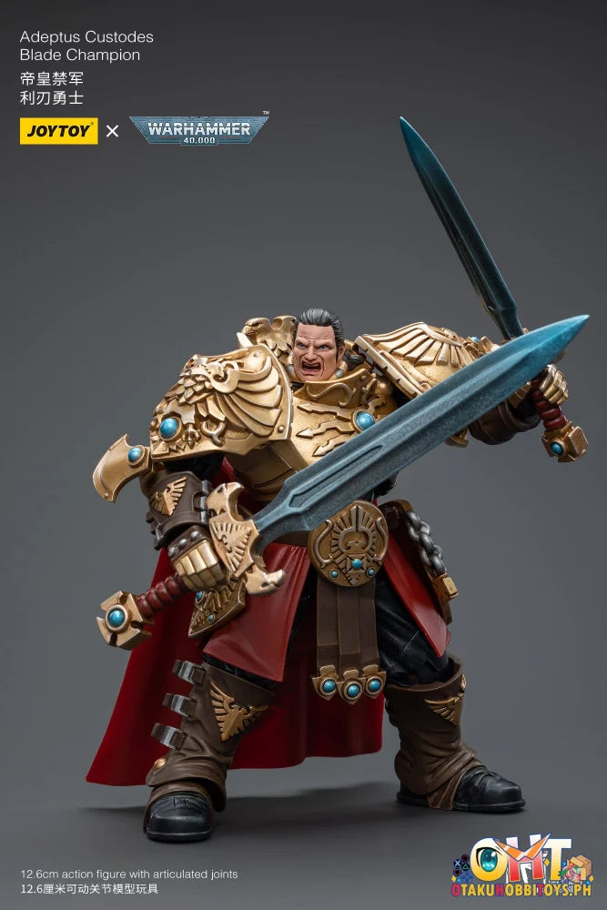 Joytoy 1/18 Adeptus Custodes Blade Champion - Jt8124-R Articulated Figure