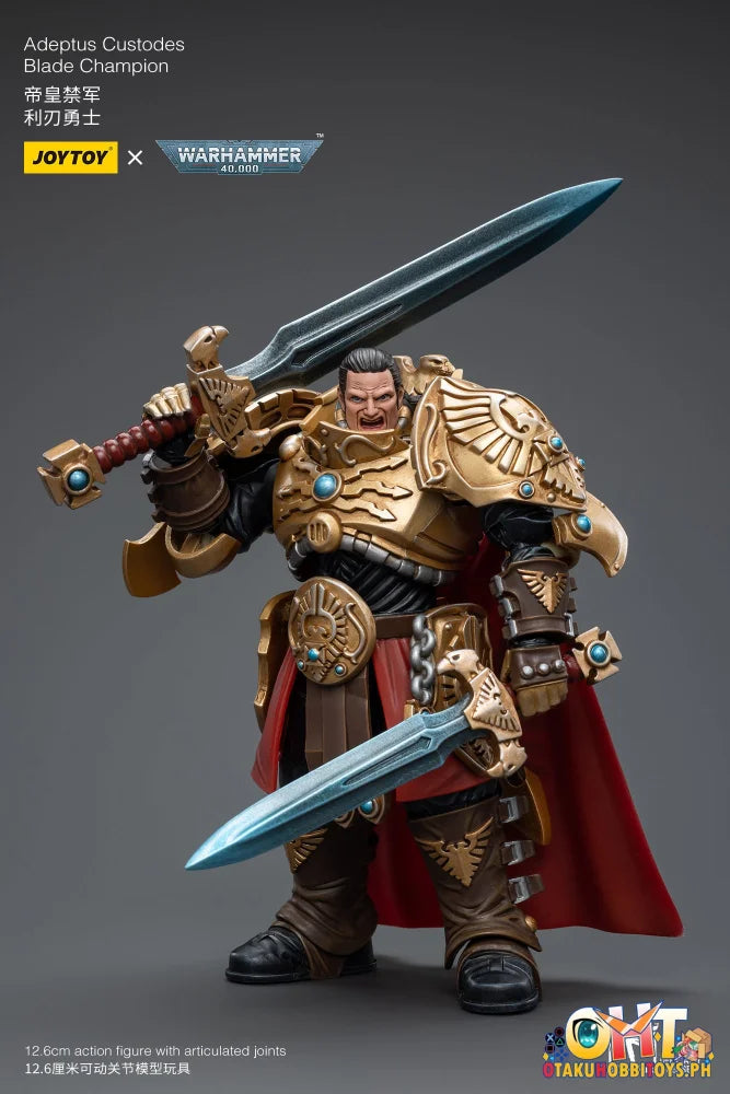 Joytoy 1/18 Adeptus Custodes Blade Champion - Jt8124-R Articulated Figure