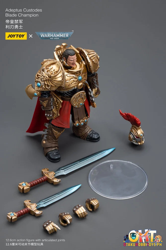 Joytoy 1/18 Adeptus Custodes Blade Champion - Jt8124-R Articulated Figure