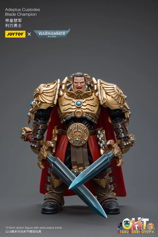 Joytoy 1/18 Adeptus Custodes Blade Champion - Jt8124-R Articulated Figure