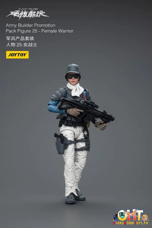 Joytoy 1/18 Army Builder Promotion Pack Figure 25 Female Warrior Jt1712 Articulated