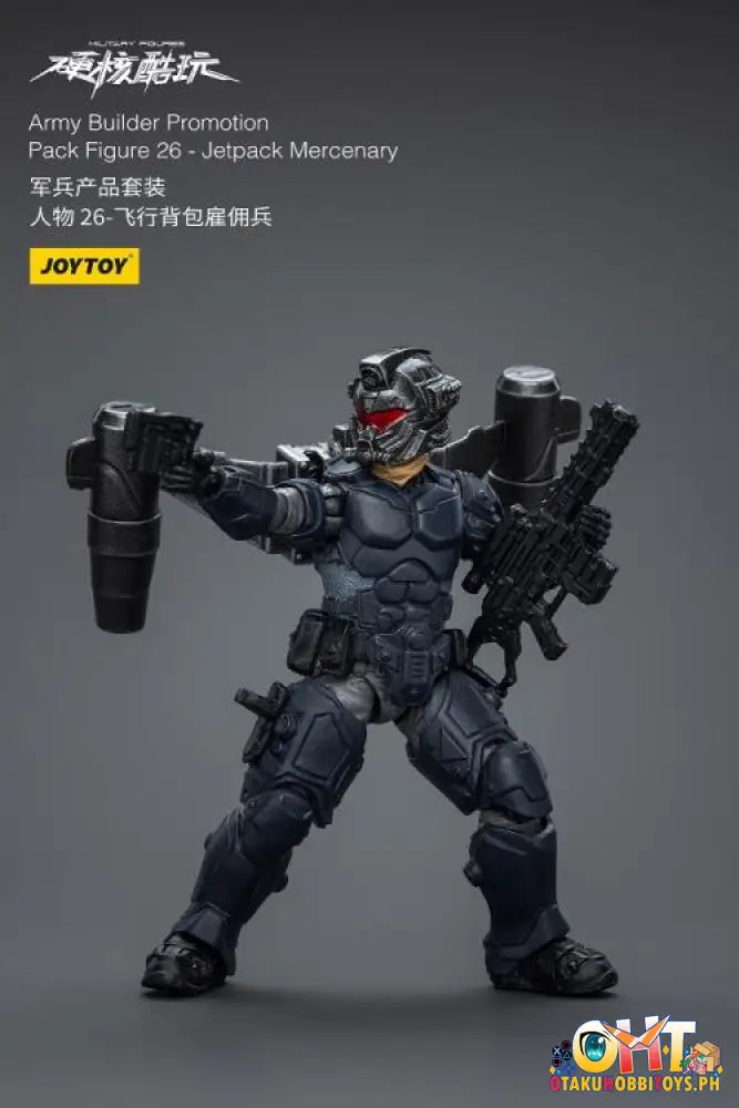 Joytoy 1/18 Army Builder Promotion Pack Figure 26 Jetpack Mercenary Jt1729 Articulated