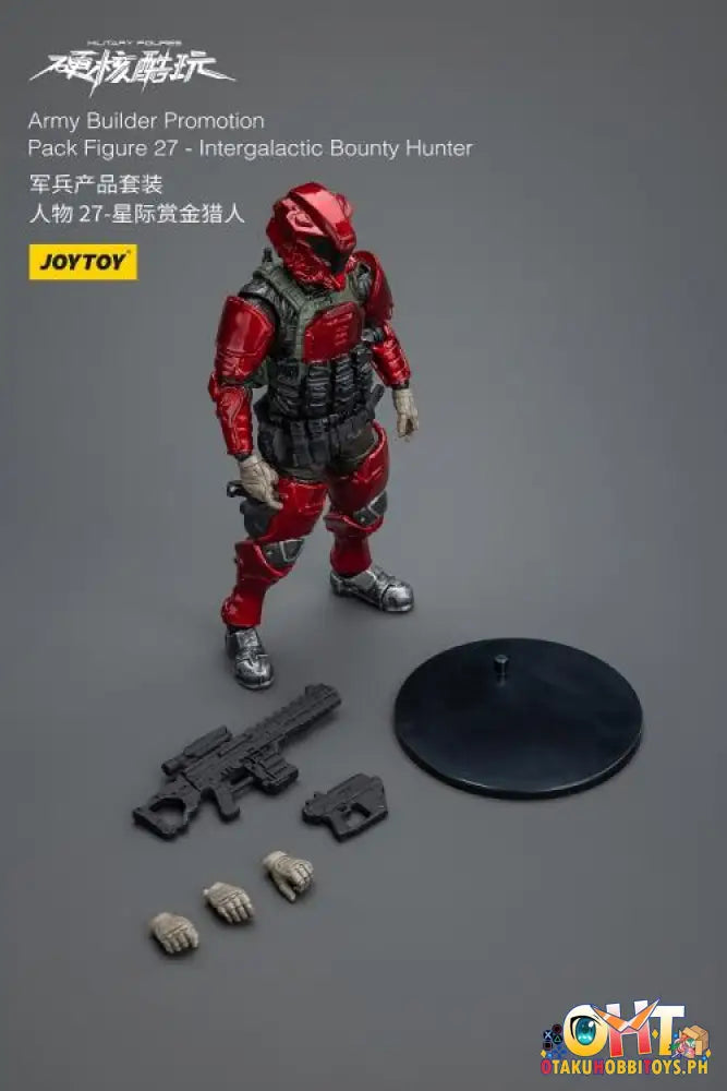 Joytoy 1/18 Army Builder Promotion Pack Figure 27 Intergalactic Bounty Hunter Jt1736 Articulated