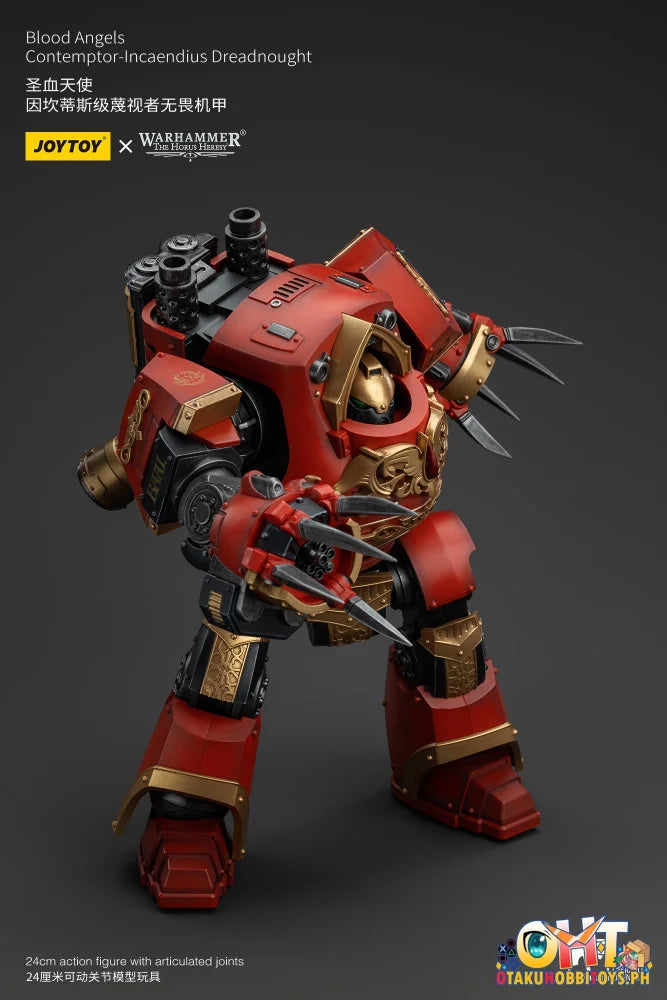 Joytoy 1/18 Blood Angels Contemptor-Incaendius Dreadnought Jt00737 Articulated Figure