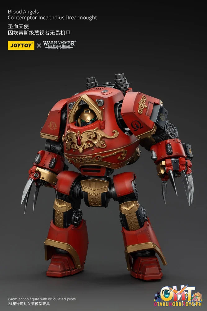 Joytoy 1/18 Blood Angels Contemptor-Incaendius Dreadnought Jt00737 Articulated Figure