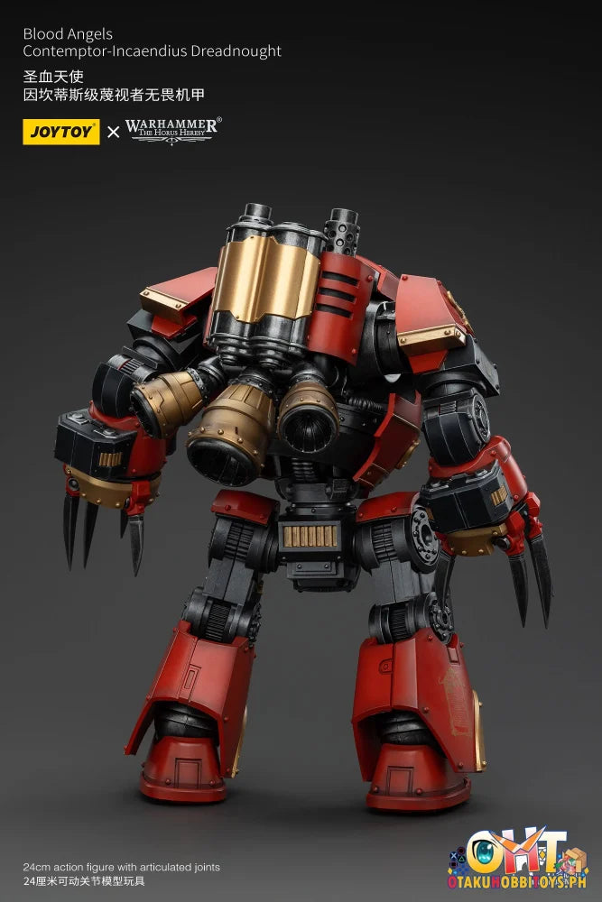Joytoy 1/18 Blood Angels Contemptor-Incaendius Dreadnought Jt00737 Articulated Figure