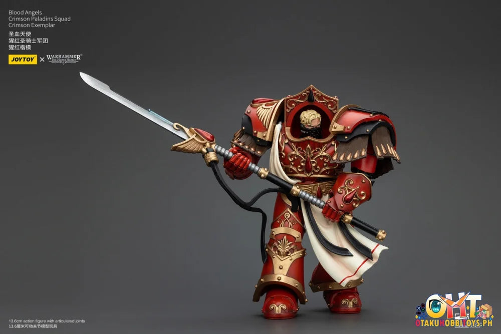 Joytoy 1/18 Blood Angels Crimson Paladins Squad Exemplar Jt00300 Articulated Figure