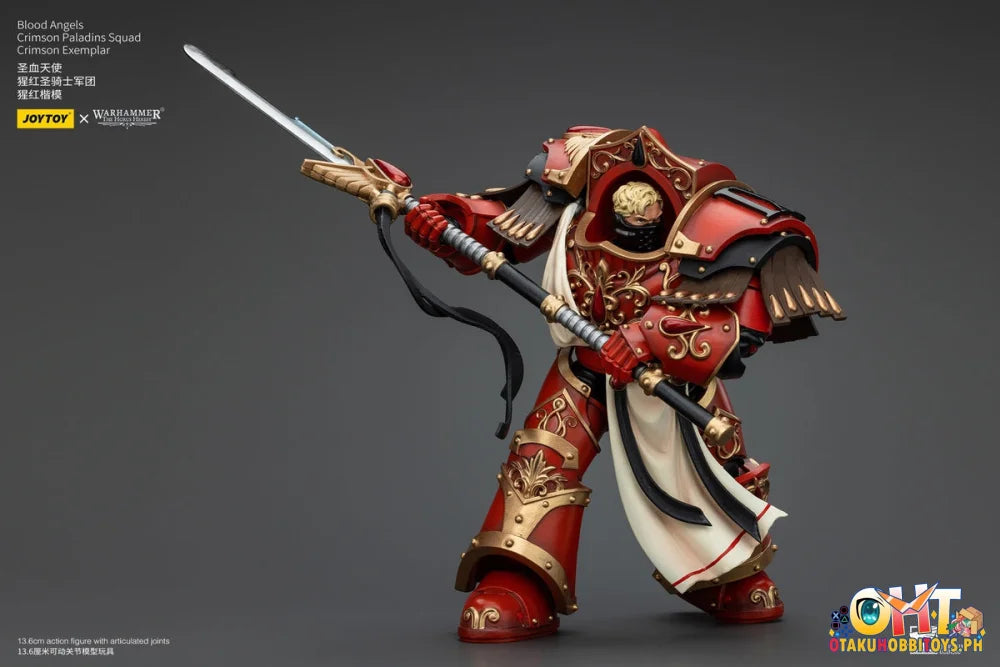Joytoy 1/18 Blood Angels Crimson Paladins Squad Exemplar Jt00300 Articulated Figure