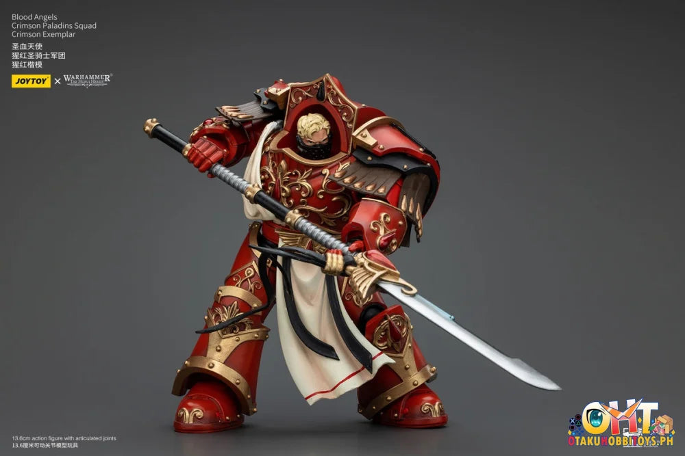 Joytoy 1/18 Blood Angels Crimson Paladins Squad Exemplar Jt00300 Articulated Figure