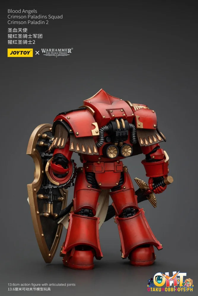 Joytoy 1/18 Blood Angels Crimson Paladins Squad Paladin 2 Jt00324 Articulated Figure