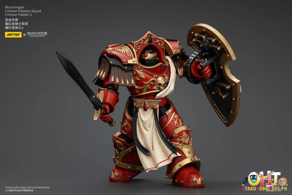 Joytoy 1/18 Blood Angels Crimson Paladins Squad Paladin 2 Jt00324 Articulated Figure