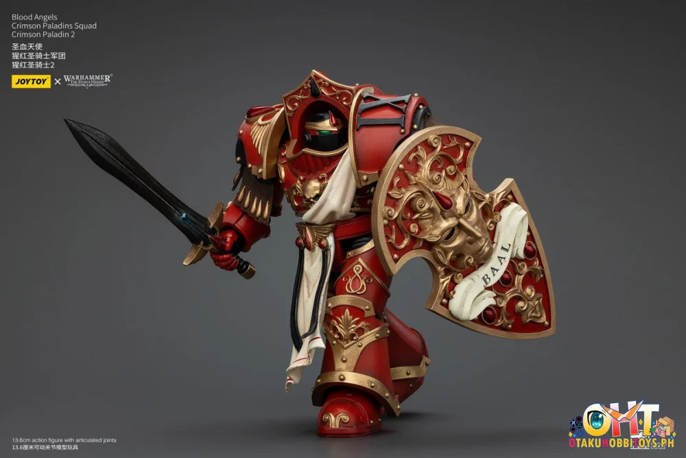 Joytoy 1/18 Blood Angels Crimson Paladins Squad Paladin 2 Jt00324 Articulated Figure