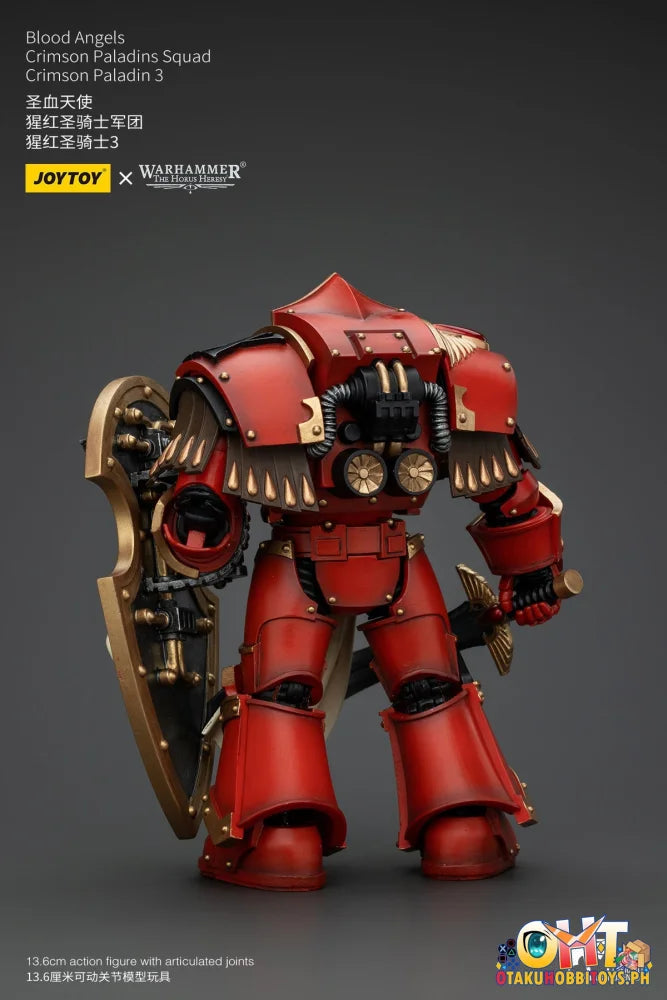 Joytoy 1/18 Blood Angels Crimson Paladins Squad Paladin 3 Jt00331 Articulated Figure