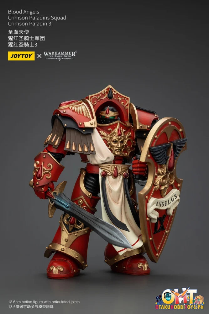 Joytoy 1/18 Blood Angels Crimson Paladins Squad Paladin 3 Jt00331 Articulated Figure