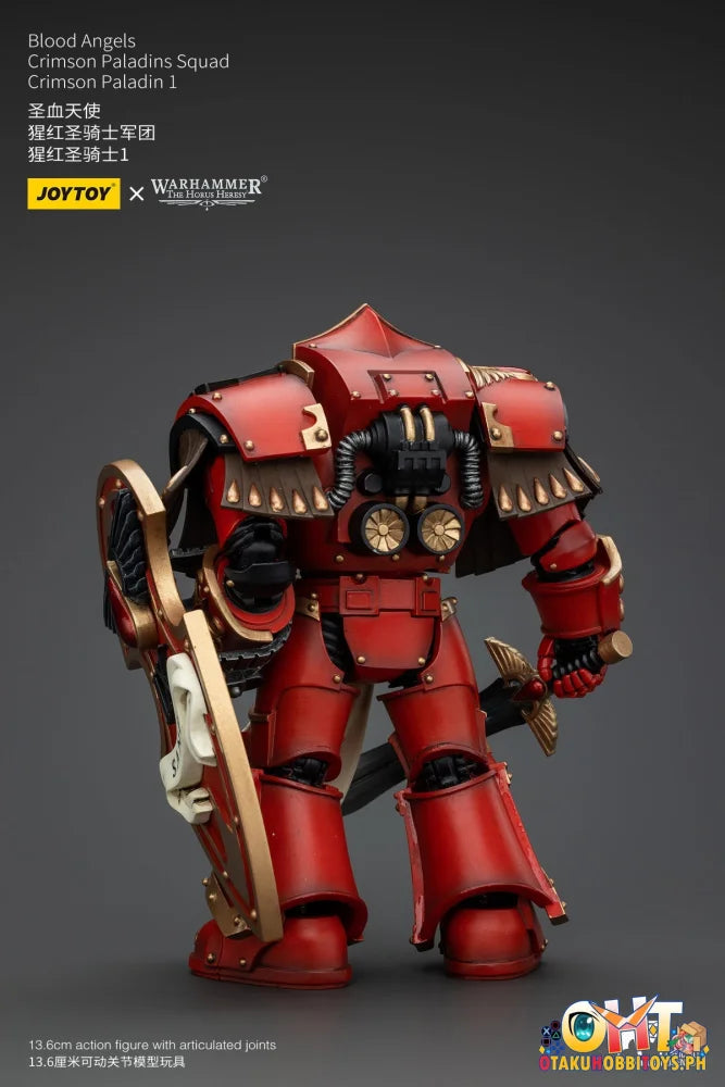 Joytoy 1/18 Blood Angels Crimson Paladins Squad Paladin 1 Jt003171 Articulated Figure