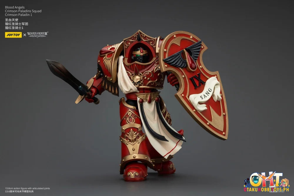 Joytoy 1/18 Blood Angels Crimson Paladins Squad Paladin 1 Jt003171 Articulated Figure