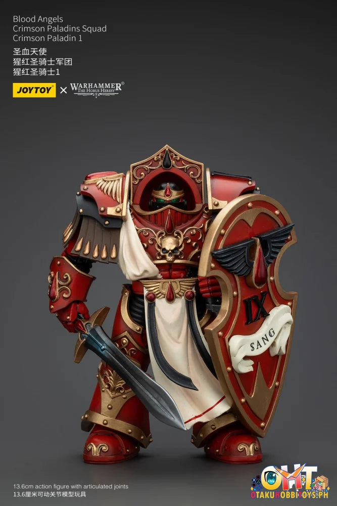 Joytoy 1/18 Blood Angels Crimson Paladins Squad Paladin 1 Jt003171 Articulated Figure