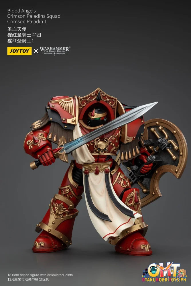 Joytoy 1/18 Blood Angels Crimson Paladins Squad Paladin 1 Jt003171 Articulated Figure