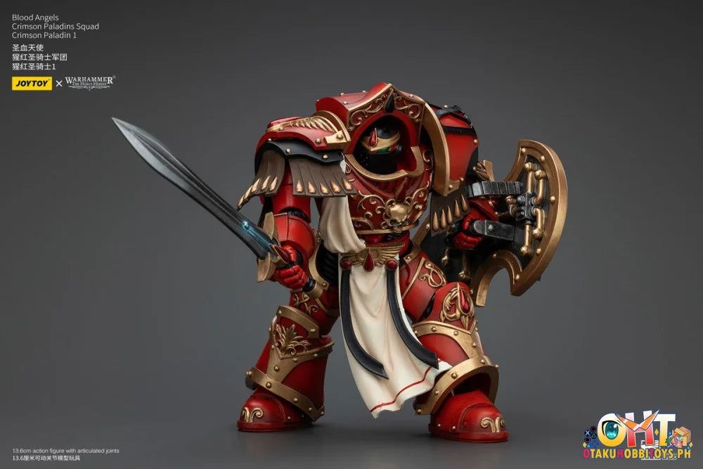 Joytoy 1/18 Blood Angels Crimson Paladins Squad Paladin 1 Jt003171 Articulated Figure
