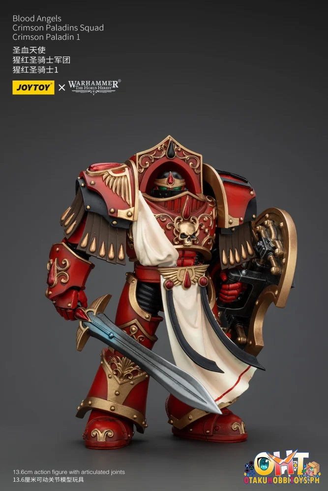 Joytoy 1/18 Blood Angels Crimson Paladins Squad Paladin 1 Jt003171 Articulated Figure