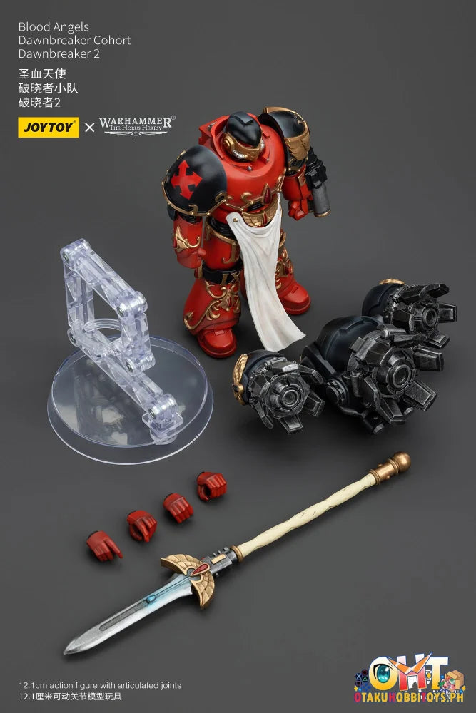 Joytoy 1/18 Blood Angels Dawnbreaker 2 Jt00485 Articulated Figure
