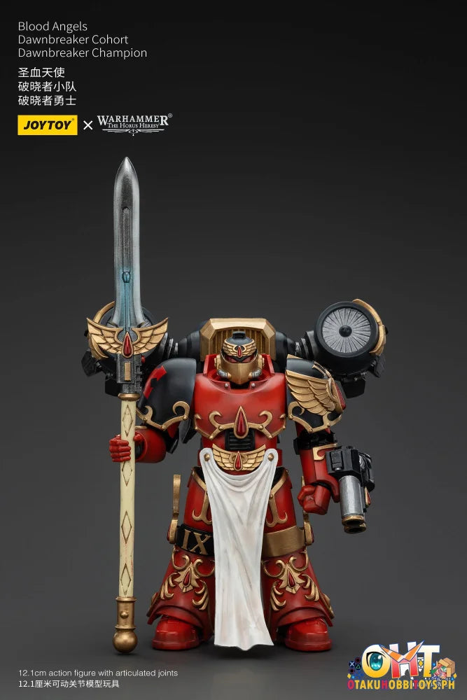 Joytoy 1/18 Blood Angels Dawnbreaker Cohort Champion Jt00461 Articulated Figure
