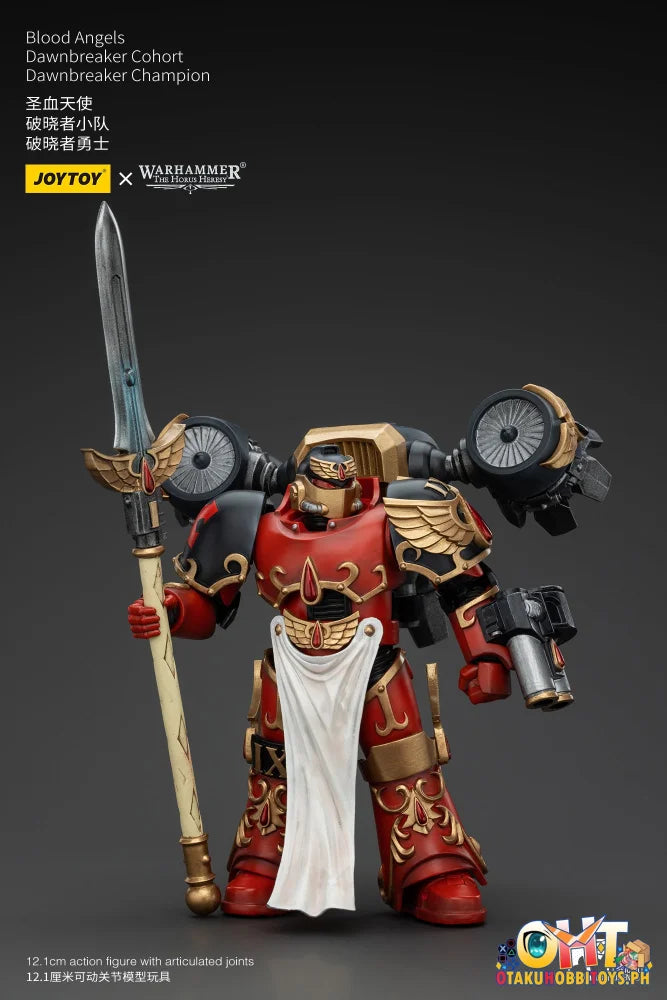 Joytoy 1/18 Blood Angels Dawnbreaker Cohort Champion Jt00461 Articulated Figure