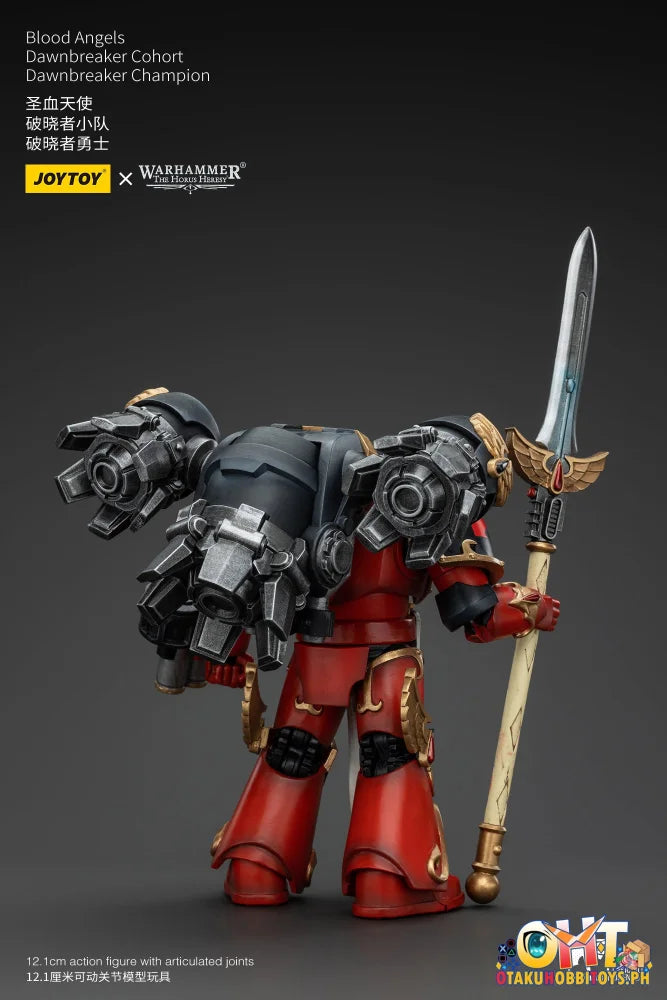 Joytoy 1/18 Blood Angels Dawnbreaker Cohort Champion Jt00461 Articulated Figure