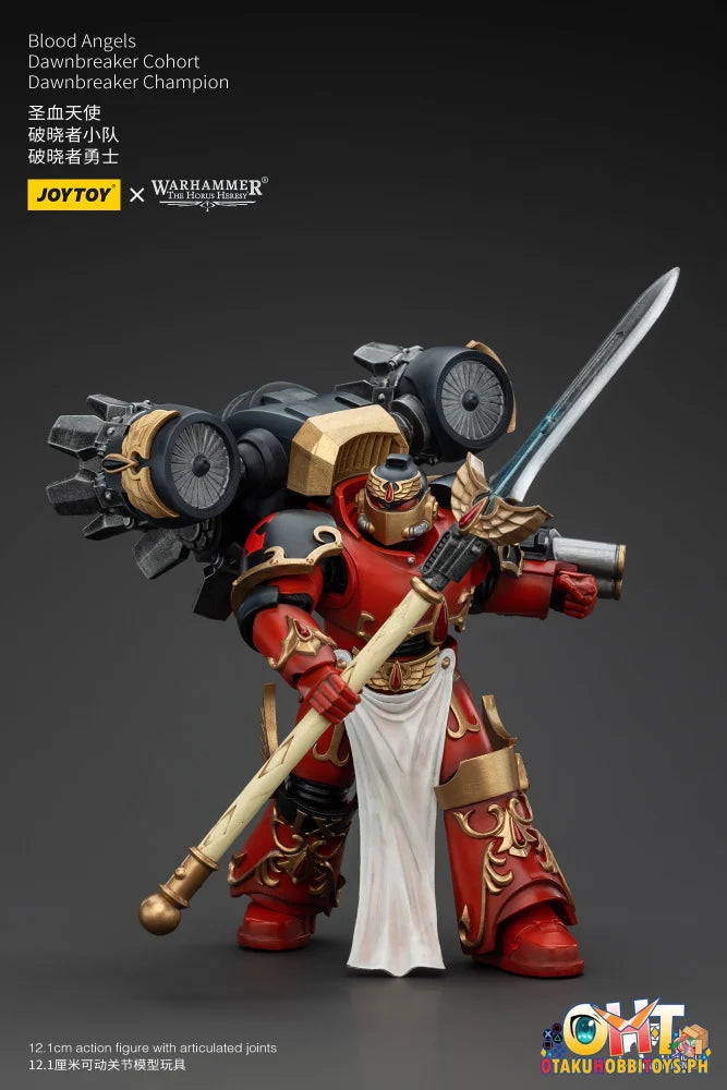 Joytoy 1/18 Blood Angels Dawnbreaker Cohort Champion Jt00461 Articulated Figure