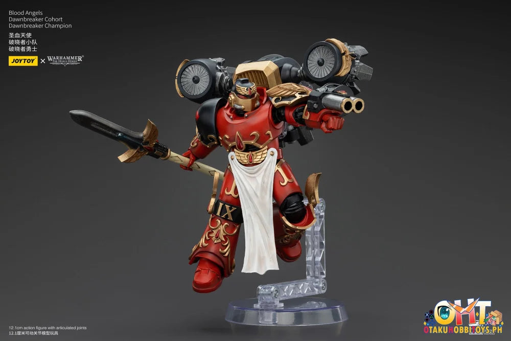 Joytoy 1/18 Blood Angels Dawnbreaker Cohort Champion Jt00461 Articulated Figure