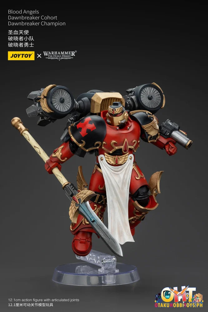 Joytoy 1/18 Blood Angels Dawnbreaker Cohort Champion Jt00461 Articulated Figure