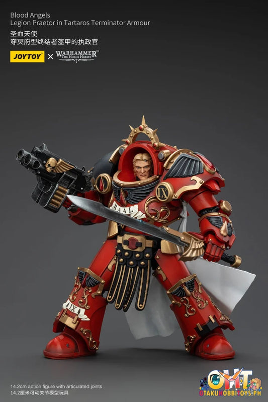 Joytoy 1/18 Blood Angels Legion Praetor In Tartaros Terminator Armor Articulated Figure