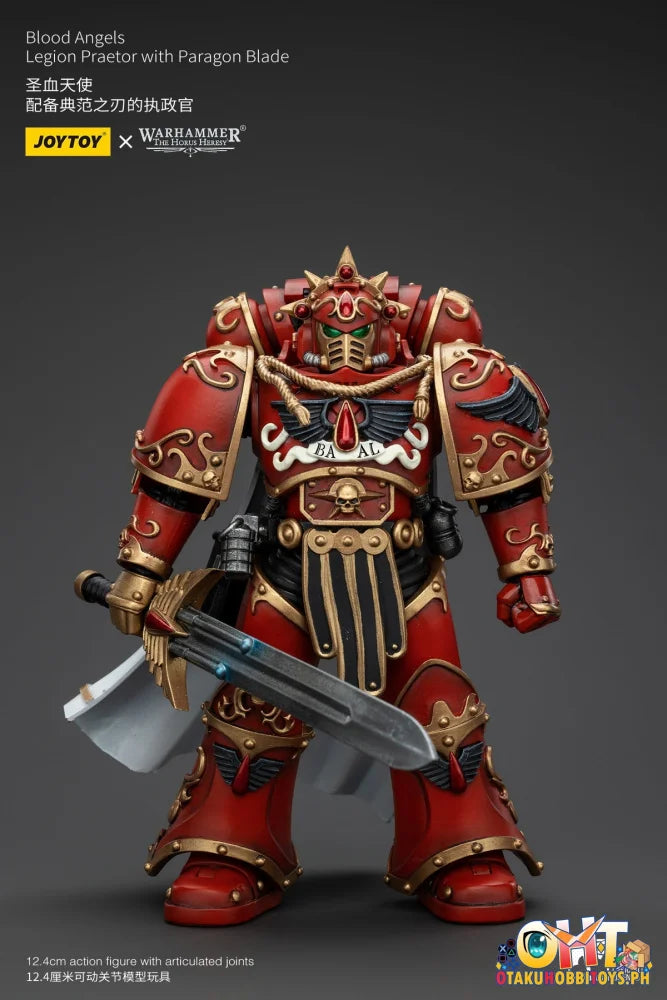 Joytoy 1/18 Blood Angels Legion Praetor With Paragon Blade Articulated Figure