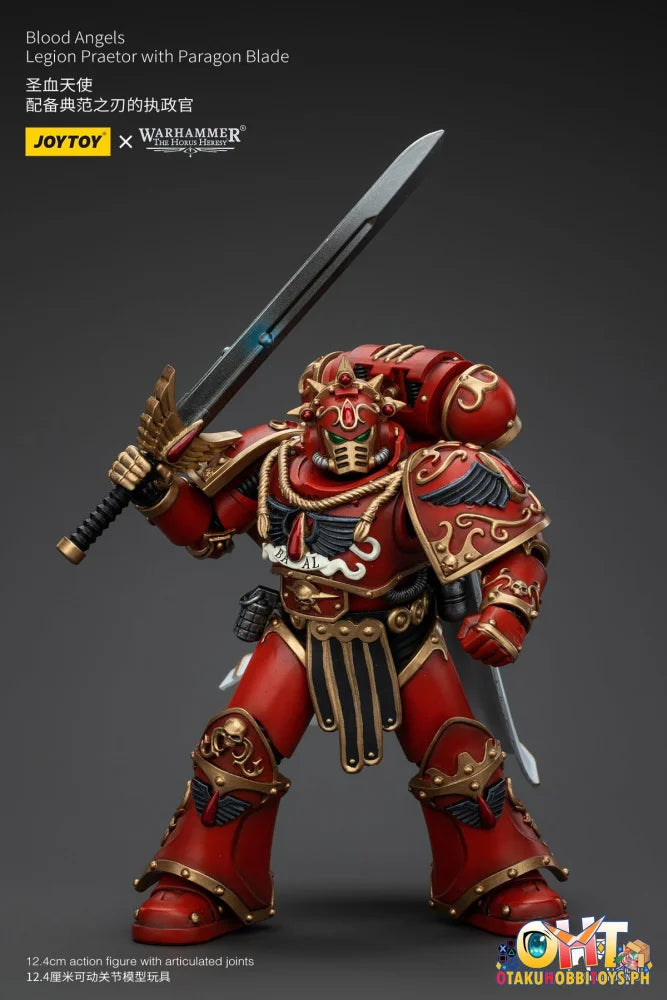 Joytoy 1/18 Blood Angels Legion Praetor With Paragon Blade Articulated Figure