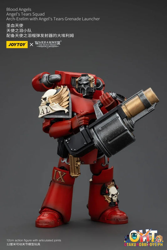 Joytoy 1/18 Blood Angels Angel’s Tears Squad Arch-Erelim With Grenade Launcher Articulated Figure